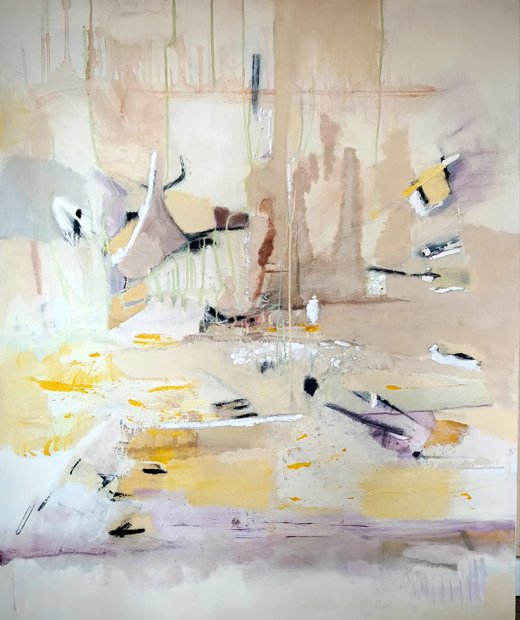 L'incontro — painting by Alessandra D’Amato